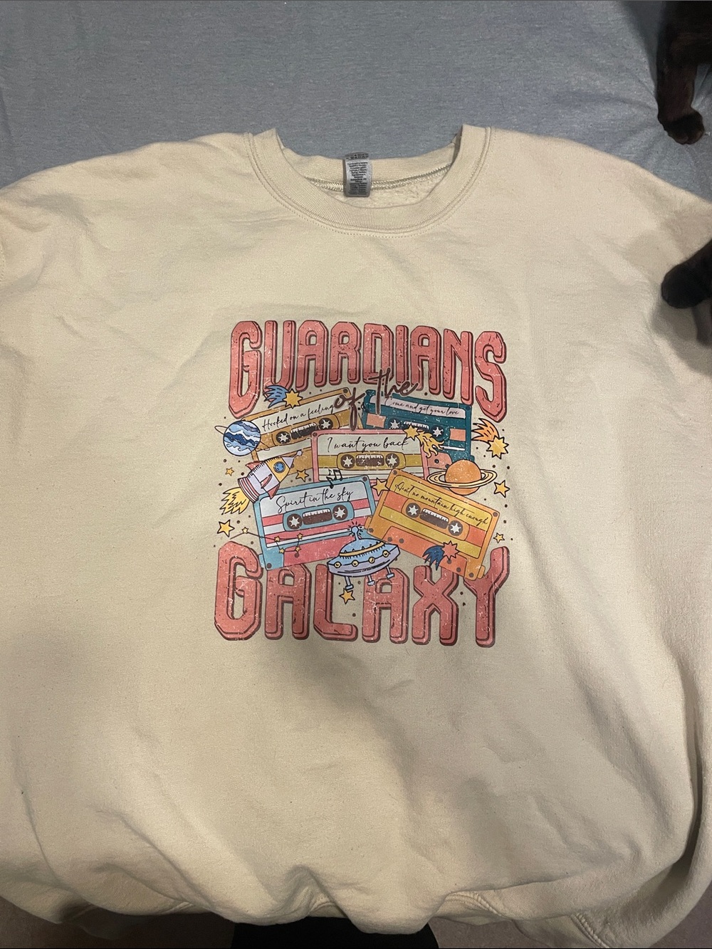 Guardians of the Galaxy Tan Crewneck